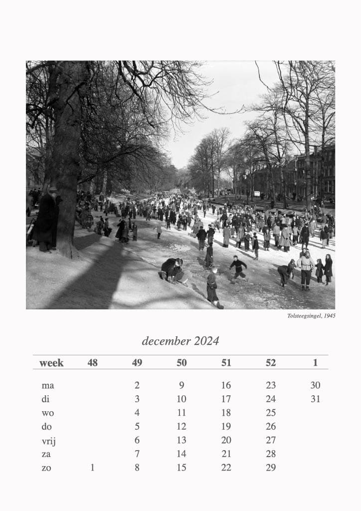 Utrecht van Toen jaarkalender 2024 - Catch Utrecht