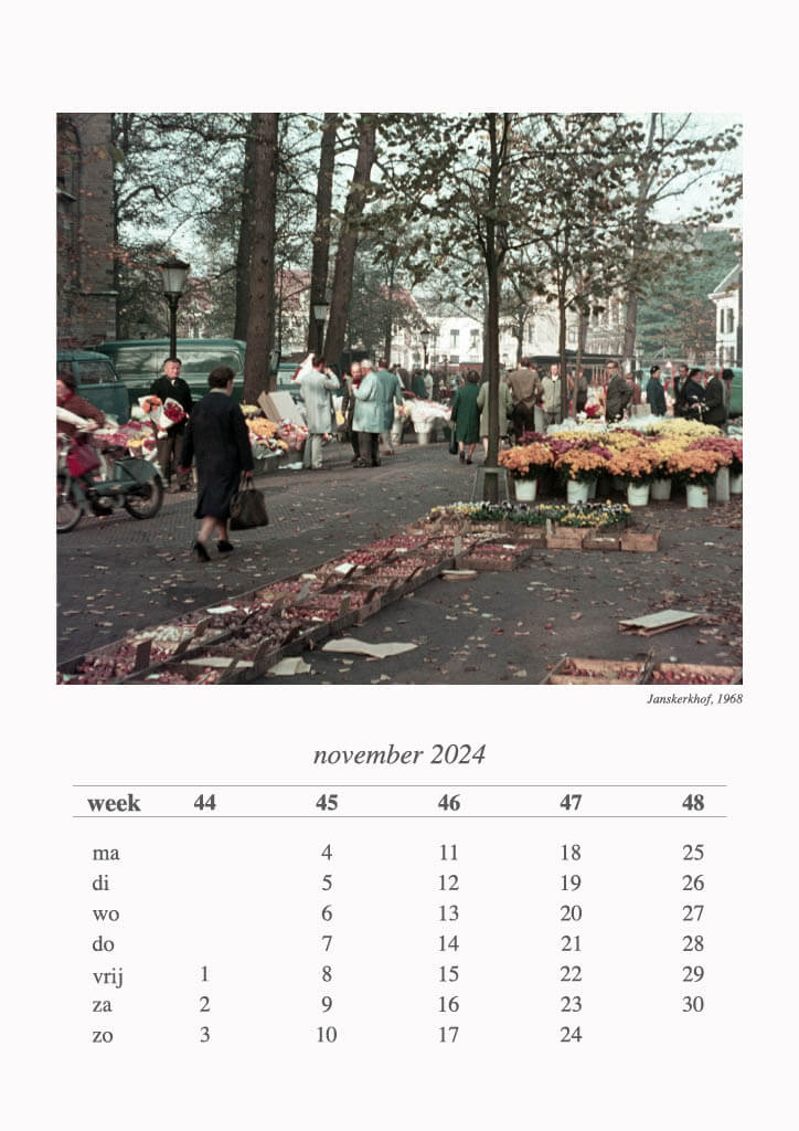 Utrecht van Toen jaarkalender 2024 - Catch Utrecht