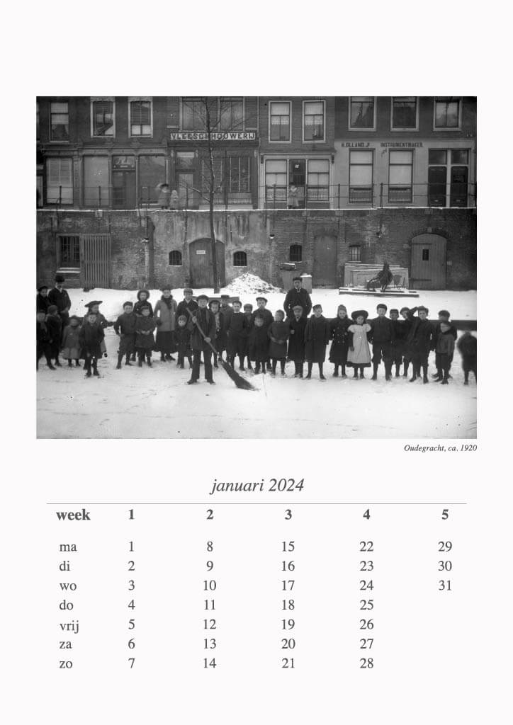 Utrecht van Toen jaarkalender 2024 - Catch Utrecht