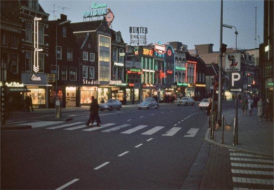 Vredenburg bij nacht ca. 1960 - Catch Utrecht