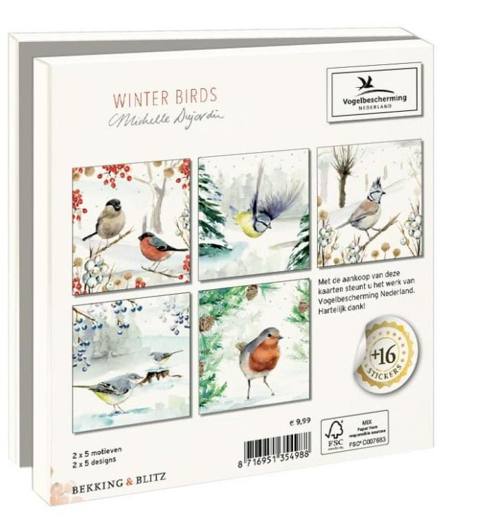 Winter Birds, Michelle Dujardin, Vogelbescherming Nederland - Catch Utrecht