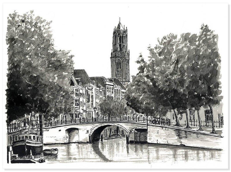 Zandbrug, zwart/wit Utrecht - Catch Utrecht