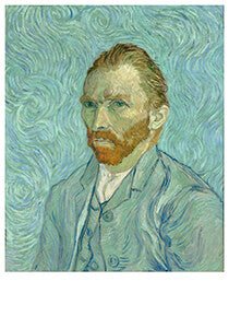 Zelfportret - Vincent van Gogh postkaart - Catch Utrecht